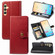 Samsung Galaxy S24 5G Retro Solid Color Buckle Leather Phone Case - Red