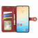 Samsung Galaxy S24 5G Retro Solid Color Buckle Leather Phone Case - Red