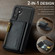 Samsung Galaxy S24 5G DG.MING M5 Series Zip RFID Multi Card Detachable Leather Phone Case - Black