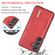 Samsung Galaxy S24 5G DG.MING M2 Series 3-Fold Multi Card Bag + Magnetic Phone Case - Red