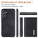 Samsung Galaxy S24 5G DG.MING M1 Series 3-Fold Multi Card Wallet + Magnetic Phone Case - Black