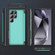 Samsung Galaxy S24 Ultra 5G 3 in 1 Flip Holder Phone Case - Cyan