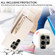 Samsung Galaxy S24 Ultra 5G Crossbody Lanyard Zipper Wallet Leather Phone Case - Beige
