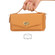 Samsung Galaxy S24 Ultra 5G Crossbody Multi-functional Zipper Wallet Litchi Leather Phone Case - Orange