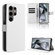 Samsung Galaxy S24 Ultra 5G Diamond Texture Leather Phone Case - White
