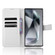 Samsung Galaxy S24 Ultra 5G Diamond Texture Leather Phone Case - White