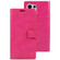 Samsung Galaxy S24 Ultra 5G GOOSPERY MANSOOR DIARY 9 Card Slots Leather Phone Case - Rose Red