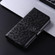 Samsung Galaxy S24 Ultra 5G Honeycomb Dot Texture Leather Phone Case - Black