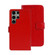 Samsung Galaxy S24 Ultra 5G idewei Crazy Horse Texture Leather Phone Case - Red