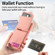 Samsung Galaxy S24 Ultra 5G Litchi Leather Oil Edge Ring Zipper Wallet Back Phone Case - Pink