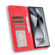 Samsung Galaxy S24 Ultra 5G Magnetic Buckle Retro Texture Leather Phone Case - Red