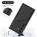 Samsung Galaxy S24 Ultra 5G Skin Feel PU + TPU + PC Card Slots Phone Case - Black
