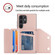 Samsung Galaxy S24 Ultra 5G Skin Feel PU + TPU + PC Card Slots Phone Case - Rose Gold