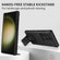 Samsung Galaxy S24 Ultra 5G Stereoscopic Holder Sliding Camshield Phone Case - Black