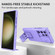 Samsung Galaxy S24 Ultra 5G Stereoscopic Holder Sliding Camshield Phone Case - Purple
