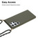 Samsung Galaxy S24 Ultra 5G Wheat Straw Material + TPU Phone Case with Lanyard - Army Green