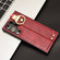 Samsung Galaxy S24 Ultra 5G Wristband Leather Back Phone Case - Red