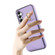 Samsung Galaxy A14 4G / 5G YM007 Ring Holder Card Bag Skin Feel Phone Case - Purple