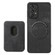 Samsung Galaxy A14 4G/5G Retro Leather Card Bag Magnetic Phone Case - Black