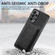Samsung Galaxy A14 4G/5G Retro Leather Card Bag Magnetic Phone Case - Black