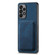 Samsung Galaxy A14 4G/5G Retro Leather Card Bag Magnetic Phone Case - Blue