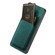 Samsung Galaxy A14 4G/5G Retro Leather Card Bag Magnetic Phone Case - Green