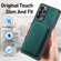 Samsung Galaxy A14 4G/5G Retro Leather Card Bag Magnetic Phone Case - Green