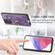 Samsung Galaxy A14 4G/5G Retro Skin-feel Ring Card Bag Phone Case with Hang Loop - Purple