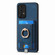 Samsung Galaxy A14 4G/5G Retro Splitable Magnetic Card Bag Leather Phone Case - Blue