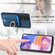 Samsung Galaxy A14 4G/5G Retro Splitable Magnetic Card Bag Leather Phone Case - Blue