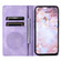 Samsung Galaxy A14 5G / 4G Totem Embossed Magnetic Leather Phone Case - Purple