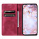 Samsung Galaxy A14 5G / 4G Totem Embossed Magnetic Leather Phone Case - Red
