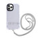 iPhone 15 Pro Max 2 in 1 360 Invisible Holder Cross-body Rope Phone Case - White