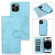 iPhone 15 Pro Max 2 in 1 Detachable Phone Leather Case - Blue