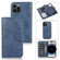 iPhone 15 Pro Max 2 in 1 Detachable Phone Leather Case - Dark Blue