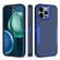 iPhone 15 Pro Max 2 in 1 Magnetic PC + TPU Phone Case - Royal Blue+Dark Blue