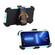 iPhone 15 Pro Max 3 in 1 PC + TPU Sliding Sleeve Phone Case - Blue+Green