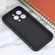 iPhone 15 Pro Max Astronaut Pattern Silicone Straight Edge Phone Case - Planet Landing-Black