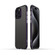 iPhone 15 Pro Max Aurora Series Lens Protector + Metal Frame Phone Case - Black Purple
