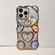 iPhone 15 Pro Max Bear Shape Electroplated Laser TPU Phone Case - Blue