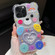 iPhone 15 Pro Max Bear Shaped Painted TPU Phone Case - Smiley Face