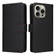 iPhone 15 Pro Max BETOPNICE BN-005 2 in 1 Detachable Imitate Genuine Leather Phone Case - Black