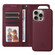iPhone 15 Pro Max BETOPNICE BN-005 2 in 1 Detachable Imitate Genuine Leather Phone Case - Wine Red