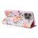 iPhone 15 Pro Max Bronzing Painting RFID Leather Case - Pastoral Rose