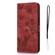 iPhone 15 Pro Max Butterfly Cat Embossing Flip Leather Phone Case - Red