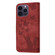 iPhone 15 Pro Max Butterfly Cat Embossing Flip Leather Phone Case - Red