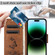 iPhone 15 Pro Max Butterfly Embossed Flip Leather Phone Case - Brown iPhone 15 Pro Max Butterfly Embossed Flip Leather Phone Case - Brown