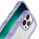 iPhone 15 Pro Max Candy Color Wave TPU Clear PC Phone Case - White