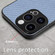 iPhone 15 Pro Max Carbon Fiber Texture Leather Back Phone Case - Blue