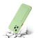 iPhone 15 Pro Max Card Slot Design Shockproof TPU Phone Case - Matcha Green
